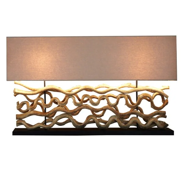 crystal table lamps with dazzling prisms for a glamorous effectcrystal table lamps with dazzling prisms for a glamorous effectAspen Driftwood Table Lamp