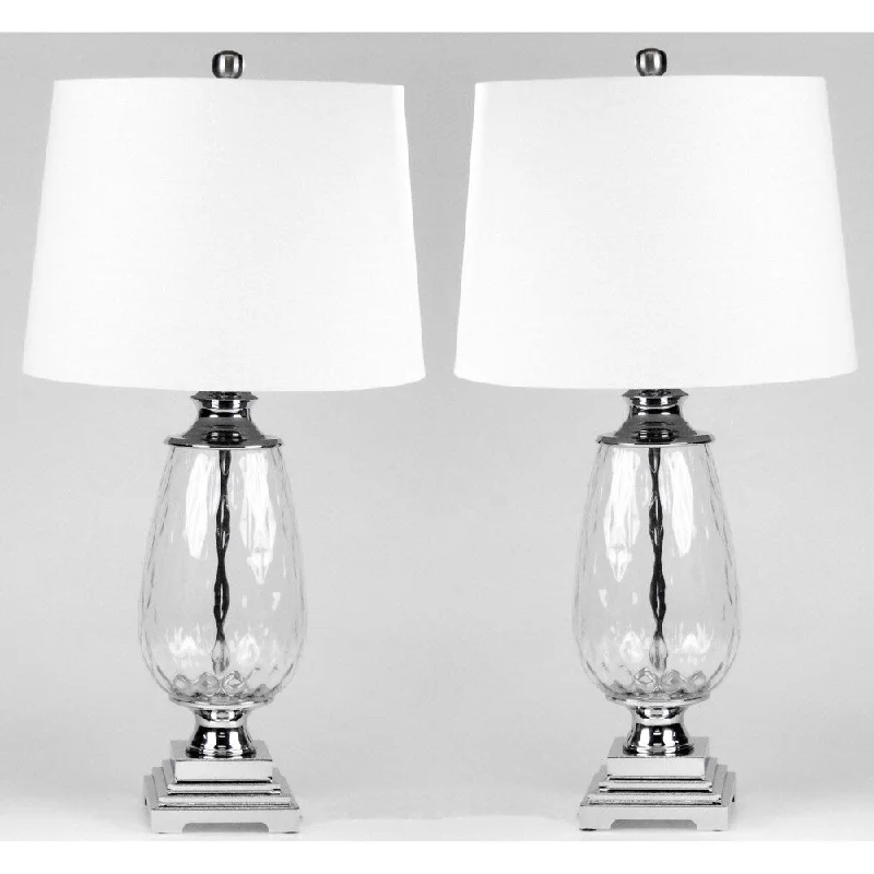 crystal table lamps with dazzling prisms for a glamorous effectcrystal table lamps with dazzling prisms for a glamorous effectClara set of 2 Optic clear table lamps - 27 inches heigth crystal table lamps with dazzling prisms for a glamorous effectcrystal table lamps with dazzling prisms for a glamorous effectClara set of 2 Optic clear table lamps - 27 inches heigth