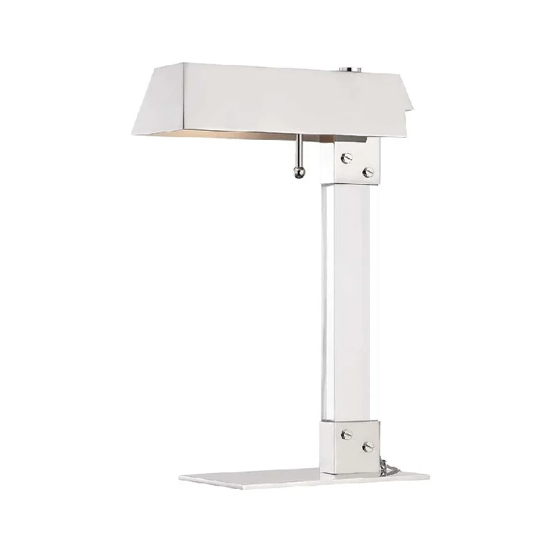 bohemian table lamps with colorful patterns for eclectic bedroomsbohemian table lamps with colorful patterns for eclectic bedroomsHudson Valley Hunts Point 1-light Polished Nickel Table Lamp, Polished Nickel Metal