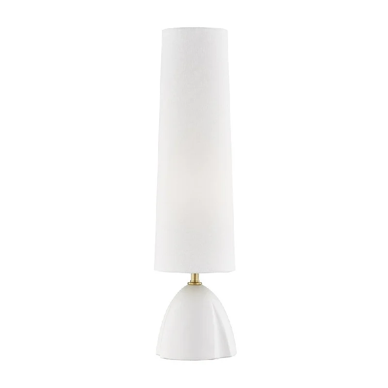 gothic style table lamps with dark finishes for a mysterious lookgothic style table lamps with dark finishes for a mysterious lookInwood 1-light White Table Lamp, White Belgian Linen