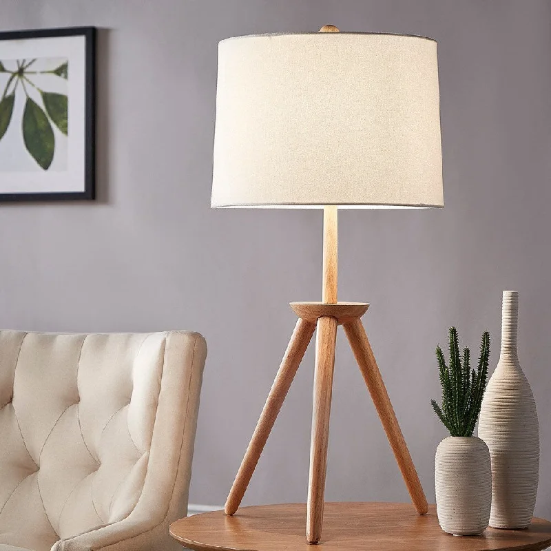 modern minimalist table lamps for contemporary living roomsmodern minimalist table lamps for contemporary living roomsKendall Modern Wood Tripod Table Lamp iNSPIRE Q Modern