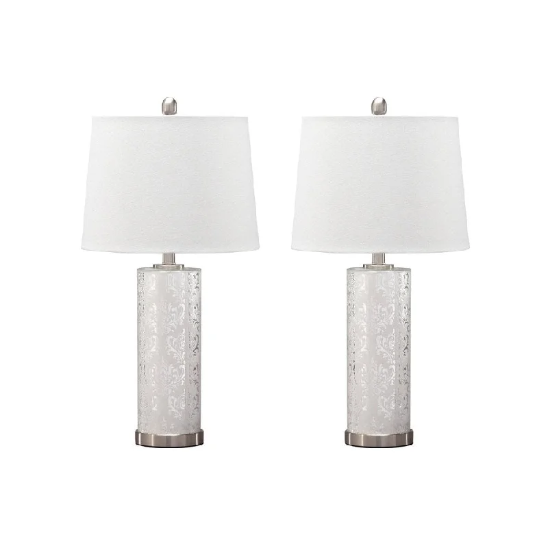 glass table lamps with a frosted surface for soft light diffusionglass table lamps with a frosted surface for soft light diffusionNichole Silver Finish 27 Inch Table Lamps Set of 2 glass table lamps with a frosted surface for soft light diffusionglass table lamps with a frosted surface for soft light diffusionNichole Silver Finish 27 Inch Table Lamps Set of 2