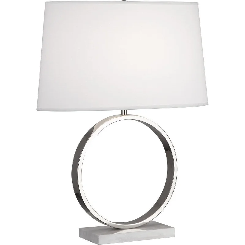 modern minimalist table lamps for contemporary living roomsmodern minimalist table lamps for contemporary living roomsRobert Abbey 2791 One Light Table Lamp Logan Polished Nickel - One Size