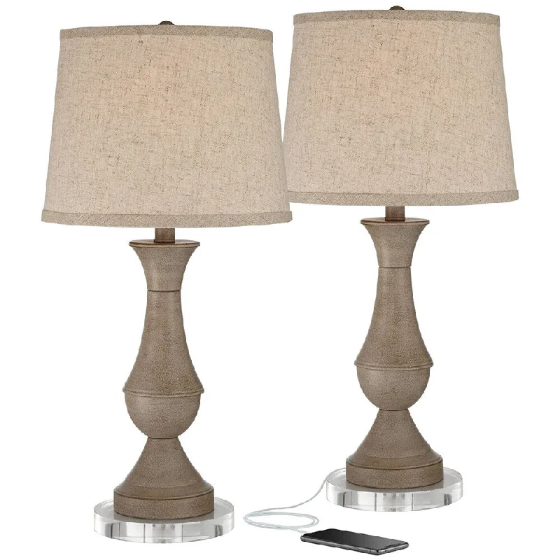 ceramic table lamps with hand painted designs for an artistic touchceramic table lamps with hand painted designs for an artistic touchRustic Table Lamps Set of 2 Round Riser 26" High USB Port LED Touch - 12" x 25" ceramic table lamps with hand painted designs for an artistic touchceramic table lamps with hand painted designs for an artistic touchRustic Table Lamps Set of 2 Round Riser 26" High USB Port LED Touch - 12" x 25"