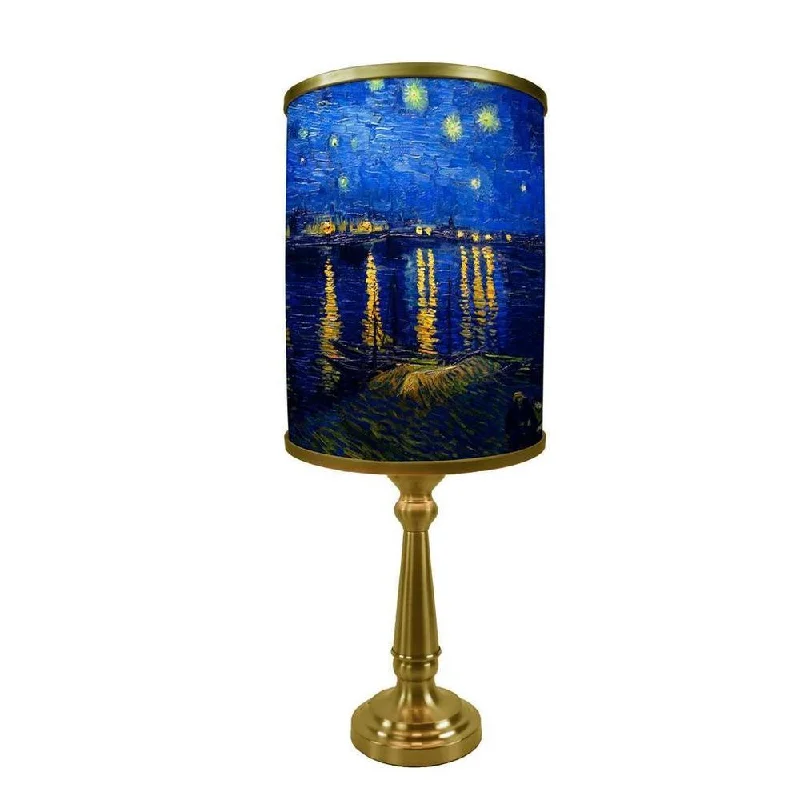 victorian style table lamps with ornate details for traditional homesvictorian style table lamps with ornate details for traditional homes"Starry Night Over The Rhone More Than A Lamp, Framed Art Comes Down From The Wall"