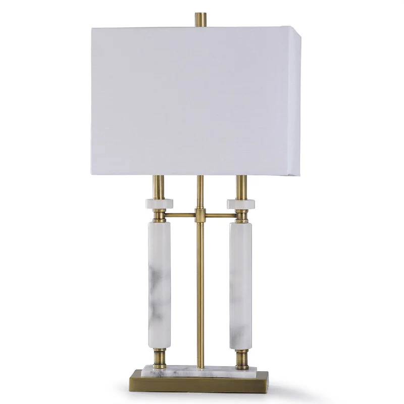 leather table lamps with a distressed texture for a rugged charmleather table lamps with a distressed texture for a rugged charmStyleCraft Arabescato Gold Steel and White Carrara Table Lamp