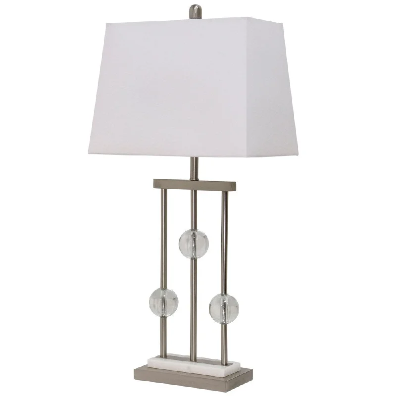 crystal table lamps with dazzling prisms for a glamorous effectcrystal table lamps with dazzling prisms for a glamorous effectStyleCraft Hendon Brushed Steel Trio Post with Clear Acrylic Marble Table Lamp crystal table lamps with dazzling prisms for a glamorous effectcrystal table lamps with dazzling prisms for a glamorous effectStyleCraft Hendon Brushed Steel Trio Post with Clear Acrylic Marble Table Lamp