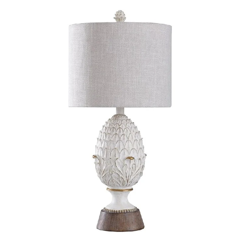 marble table lamps with a luxurious veined pattern for high end decormarble table lamps with a luxurious veined pattern for high end decorStyleCraft Julie Distressed Off-White Table Lamp - Textured Oatmeal Shade