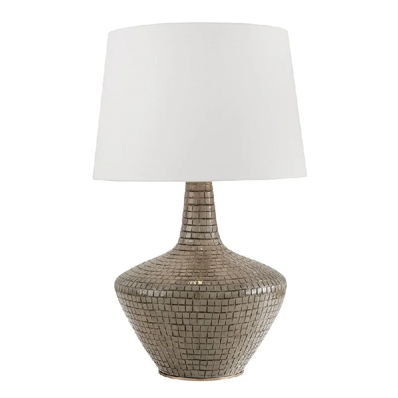 coastal style table lamps with nautical elements for beach housescoastal style table lamps with nautical elements for beach housesTruxton 1-light Sage Table Lamp, White Belgian Linen