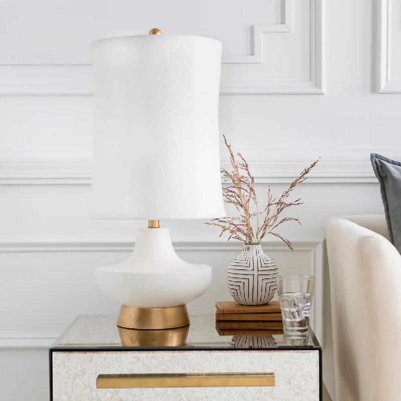modern minimalist table lamps for contemporary living roomsmodern minimalist table lamps for contemporary living roomsVosloo 26.5 in. White Updated Traditional Table Lamp